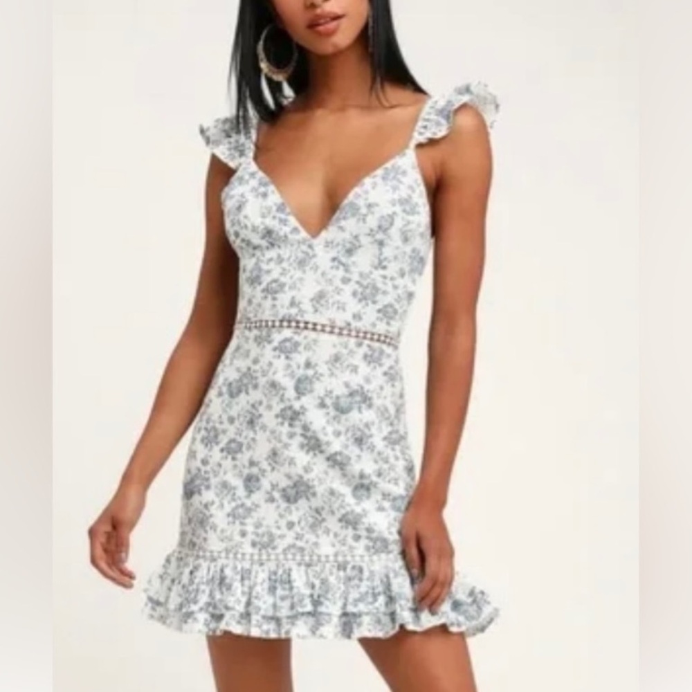 MINKPINK Skye Rose Mini Dress